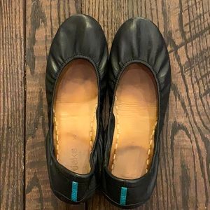Tieks ballet flat. Black leather. Sz 10